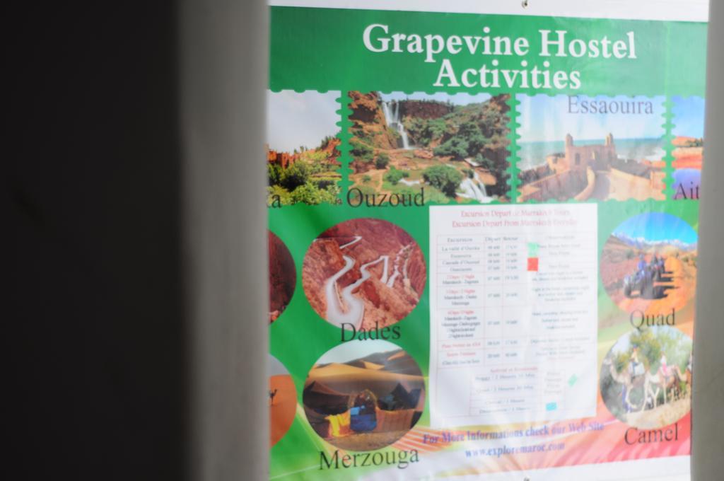 מרקש Backpackers Grapevine Hostel מראה חיצוני תמונה